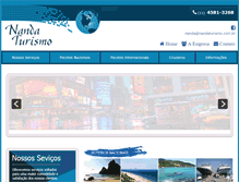 Tablet Screenshot of nandaturismo.com.br